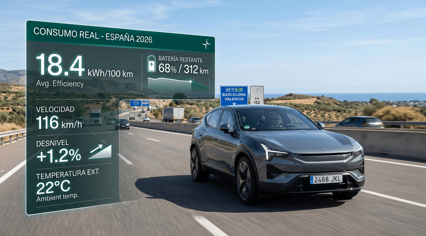Consumo real de un coche eléctrico: cuánto gasta de verdad